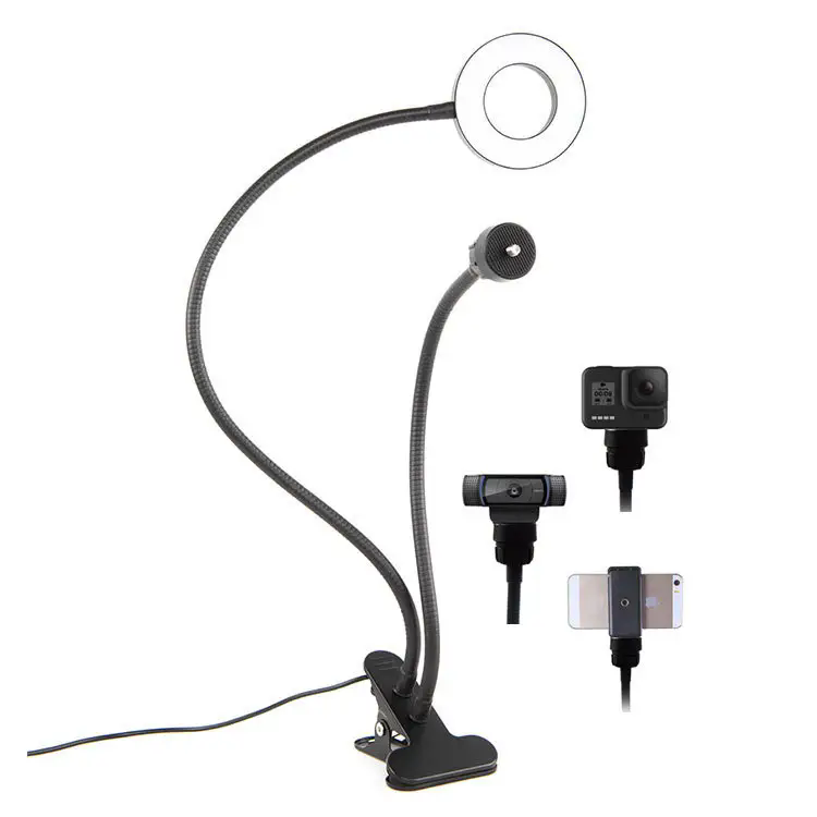 LED Canlı Dolgu Işığı 6 inç Fotoğraf Yüzük Işığı