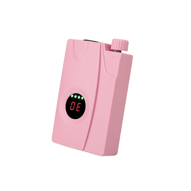 Şarj Edilebilir Tırnak Matkap Seti Pembe Tutuculu 25w 30000rpm