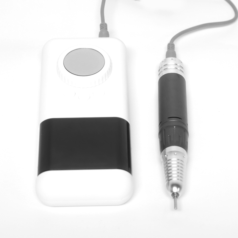 Beyaz Taşınabilir Elektrikli Tırnak Matkap